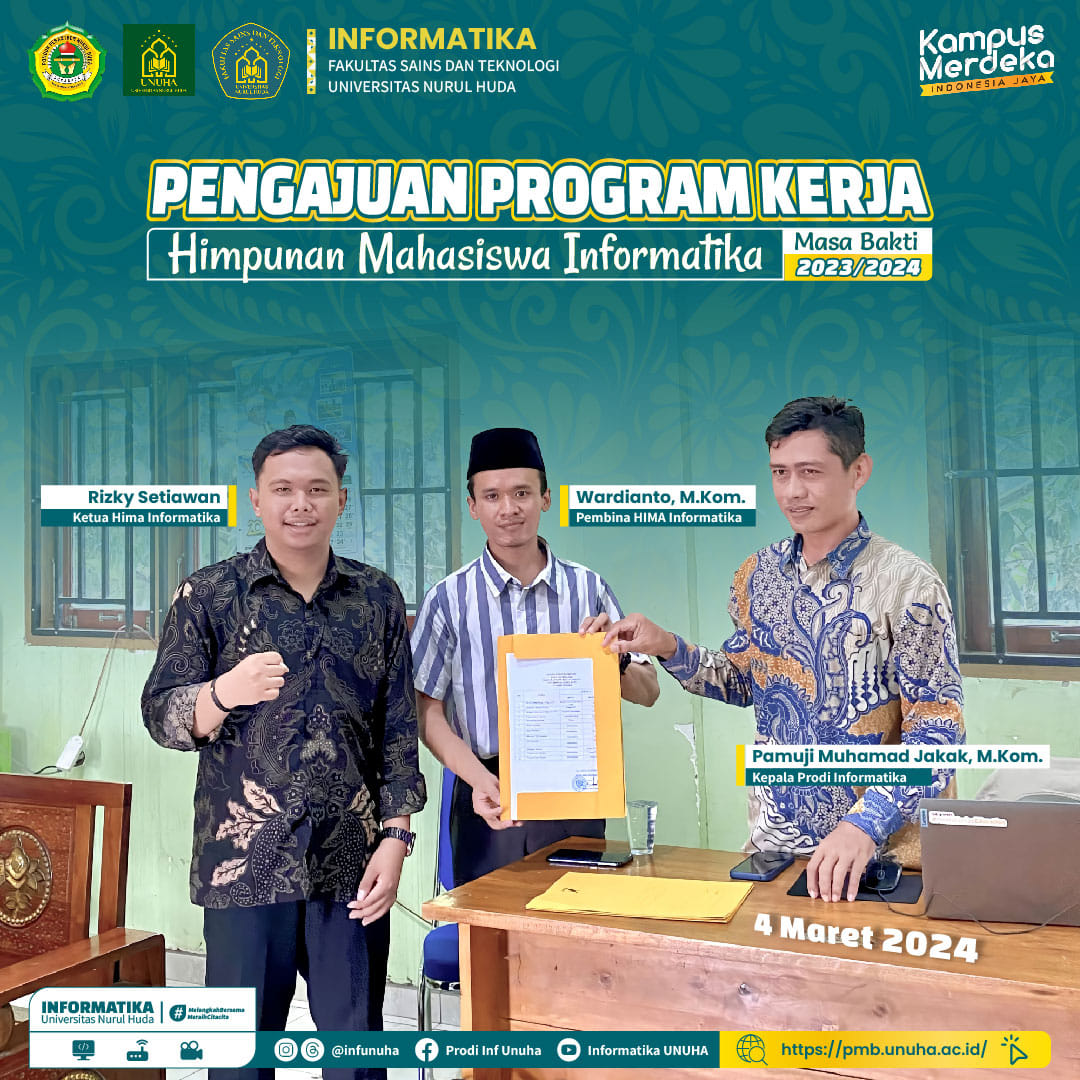 Pelatihan Kepemimpinan Organisasi HIMA Informatika 2022.